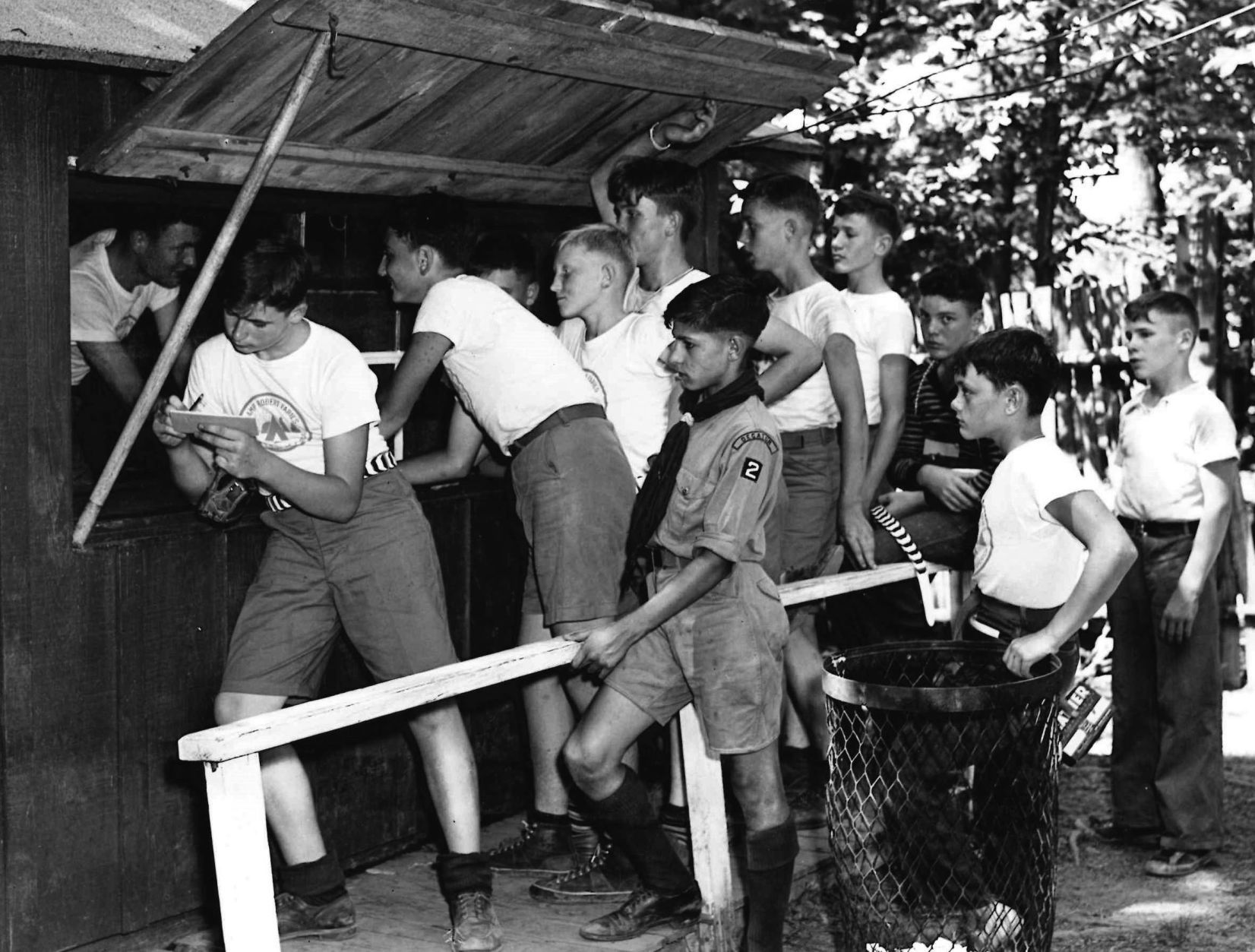 Boy Scout camp store